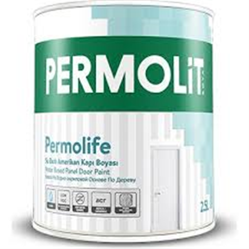 PERMOLİT SU BAZLI PANEL KAPI BOYASI GALON 